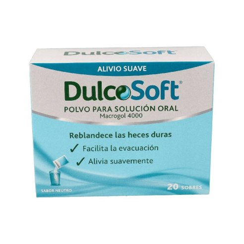 DULCOSOFT POLVO PARA SOLUCION ORAL 20 SOBRES