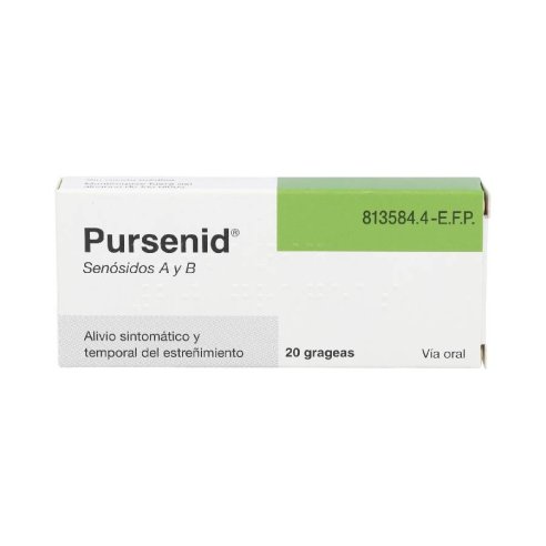 PURSENID 12 mg 20 COMPRIMIDOS RECUBIERTOS