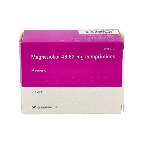 MAGNESIOBOI 48,62 MG 50 COMPRIMIDOS