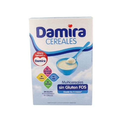 DAMIRA PAPILLA CEREALES SIN GLUTEN CON FOS 600 G