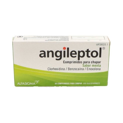 ANGILEPTOL 30 COMPRIMIDOS PARA CHUPAR (SABOR MEN