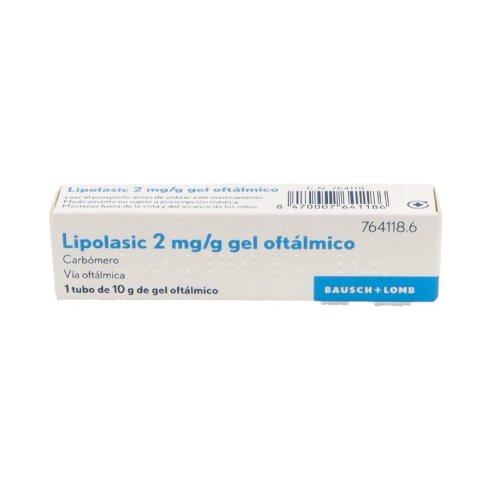 LIPOLASIC 2 MG/G GEL OFTALMICO 1 TUBO 10 G