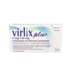 VIRLIX PLUS 5 mg/120 mg 14 COMPRIMIDOS LIBERACIO