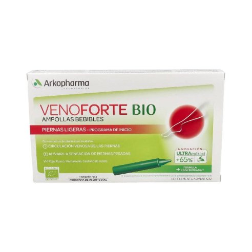 VENOFORTE PIERNAS LIGERAS AMP BEBIBLES 10 AMP BE