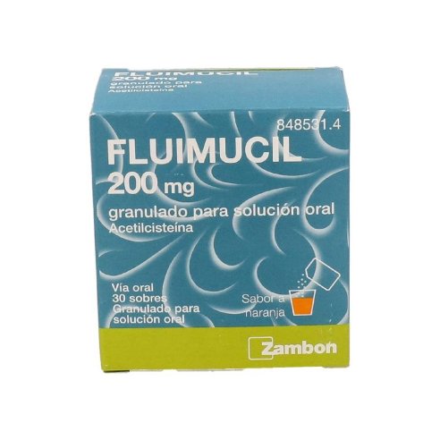 FLUIMUCIL 200 MG 30 SOBRES GRANULADO PARA SOLUCI