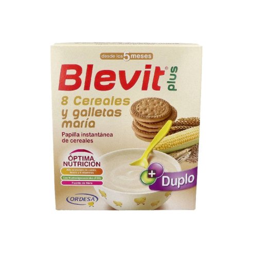 BLEVIT PLUS 8 CEREALES Y GALLETAS DUPLO 600 G