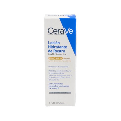 CERAVE LOCION HIDRATANTE DE ROSTRO SPF 50 1 TUBO