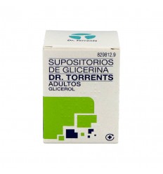 SUPOSITORIOS DE GLICERINA DR. TORRENTS ADULTOS 3