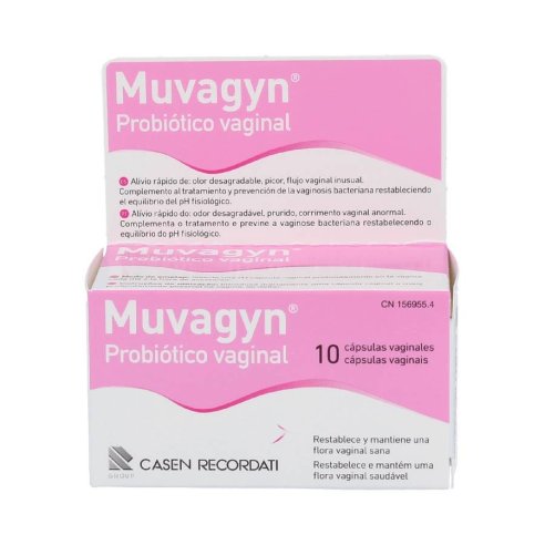 MUVAGYN PROBIOTICO CAPSULA VAGINAL 10 CAPS VAGIN