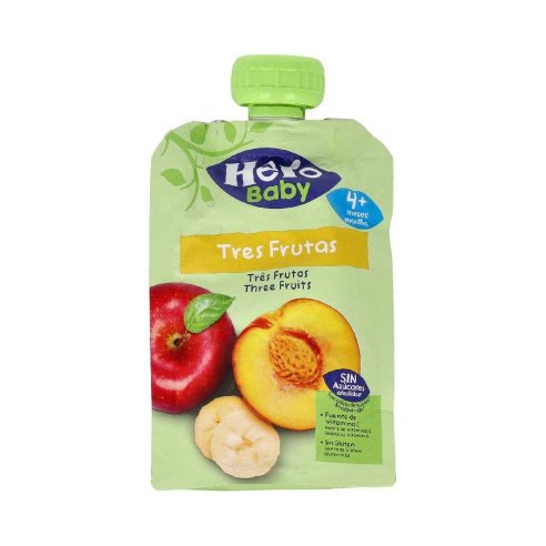 HERO BABY 3 FRUTAS 1 BOLSA 100 G