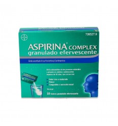 ASPIRINA COMPLEX 10 SOBRES GRANULADO EFERVESCENT