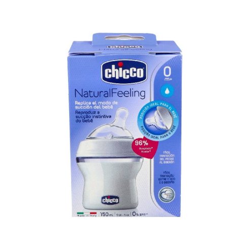 CHICCO BIBERON SILICONA STEP 0 M 150 ML