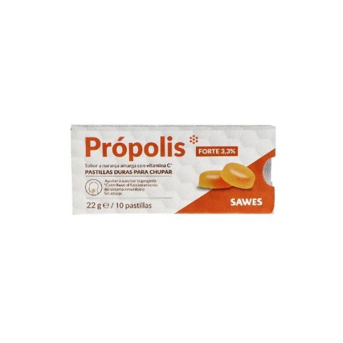 PROPOLIS CARAMELOS SIN AZUCAR SAWES NARANJA BLIS