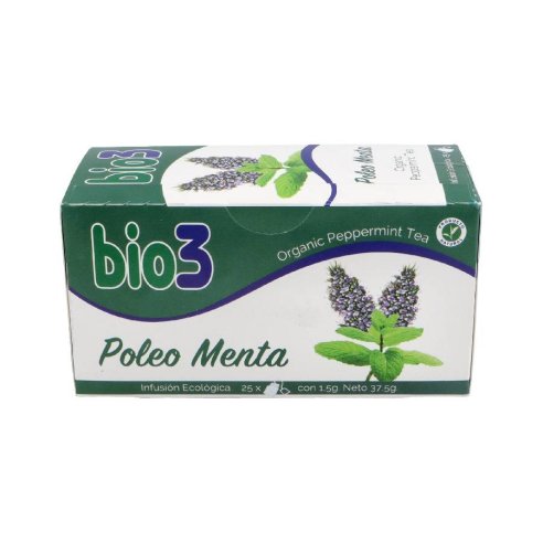 BIO3 POLEO MENTA 25 FILTROS 1,5 G