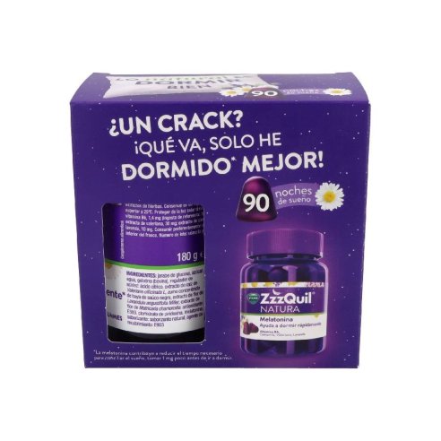 ZZZQUIL NATURA 90 GUMMIES SABOR FRUTOS DEL BOSQU