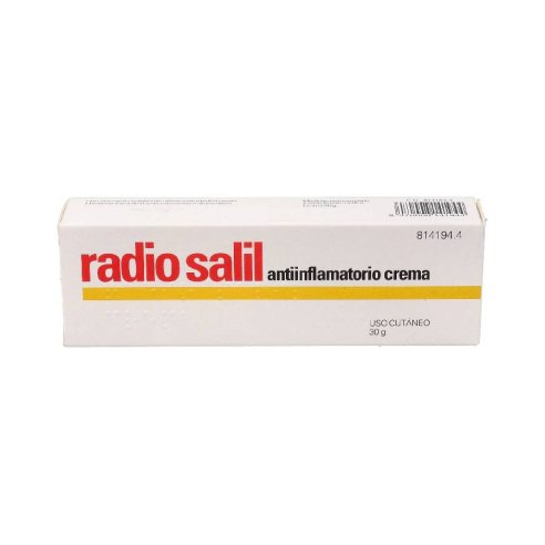 RADIO SALIL ANTIINFLAMATORIO CREMA 1 TUBO 30 G