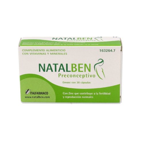 NATALBEN PRECONCEPTIVO 30 CAPS