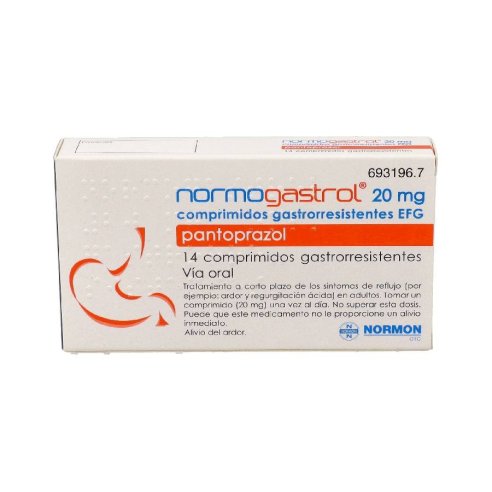 NORMOGASTROL EFG 20 MG 14 COMPRIMIDOS GASTRORRES