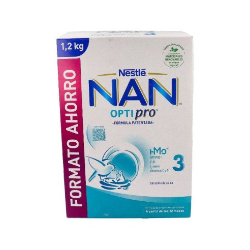 NAN OPTIPRO 3 2 ENVASES 600 G PACK AHORRO