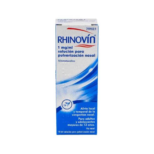 RHINOVIN 1 MG/ML SOLUCION PARA PULVERIZACION NAS