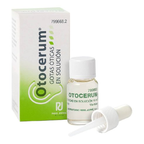 OTOCERUM GOTAS OTICAS EN SOLUCION 1 FRASCO 10 ml