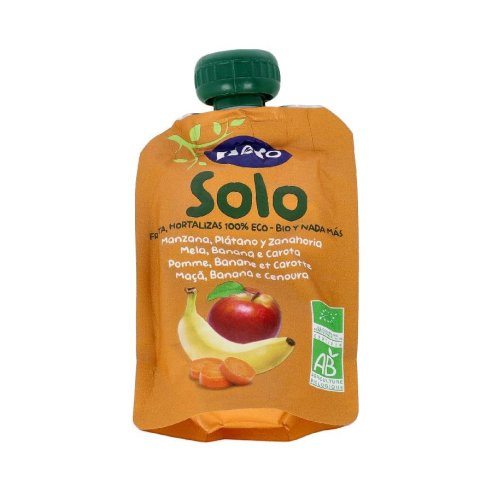 HERO BABY SOLO MANZANA PLATANO Y ZANAHORIA 100 G