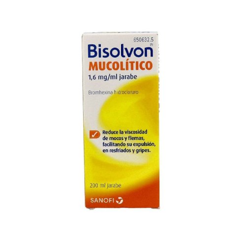 BISOLVON MUCOLITICO 1,6 MG/ML JARABE 1 FRASCO 20