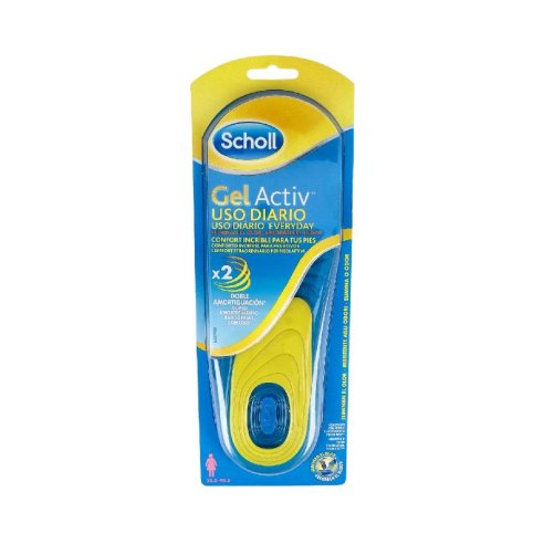 DR SCHOLL GELACTIV USO DIARIO MUJER 1 PAR