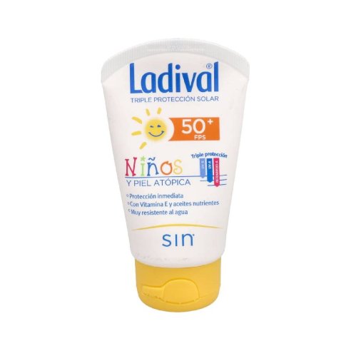 LADIVAL NIÑOS LECHE FPS50 75 ML