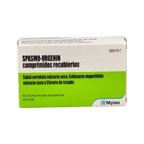 SPASMO-URGENIN 40 COMPRIMIDOS RECUBIERTOS