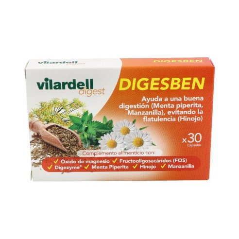 VILARDELL DIGEST DIGESBEN 30 CAPSULAS