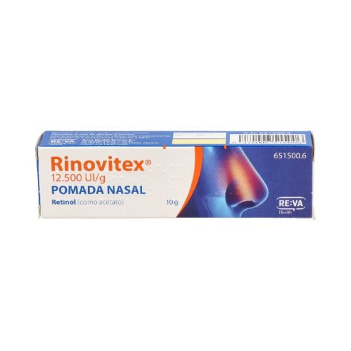 RINOVITEX 12.500 UI/G POMADA NASAL 1 TUBO 10 G