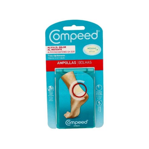 COMPEED AMPOLLAS MEDIANAS 5U.