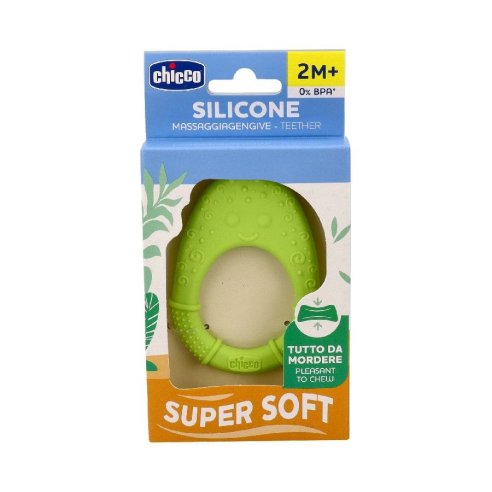 CHICCO MORDEDOR SUPERSOFT 1 UNIDAD AGUACATE