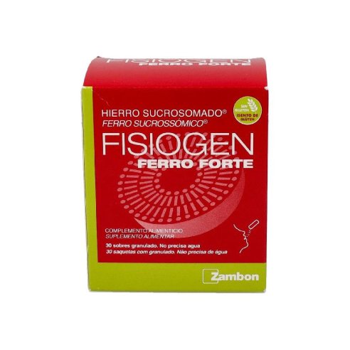 FISIOGEN FERRO FORTE 30 SOBRES