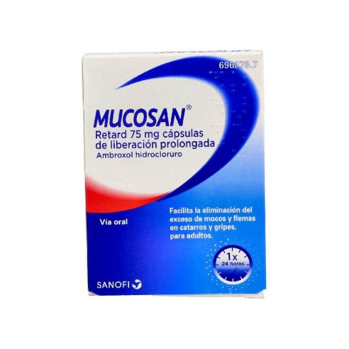 MUCOSAN RETARD 75 MG 30 CAPSULAS LIBERACION PROL