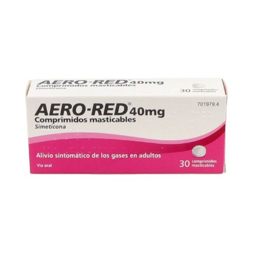 AERO RED 40 MG 30 COMPRIMIDOS MASTICABLES