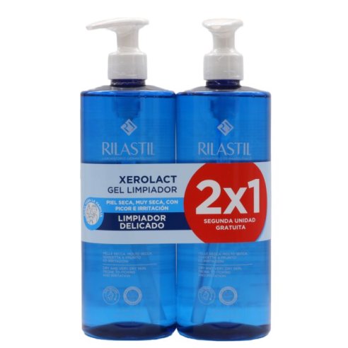 RILASTIL XEROLACT  PACK GEL 2X1