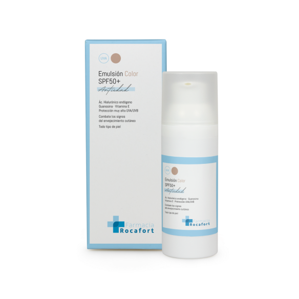 FARMACIA ROCAFORT EMULSIO ANTIEDAD SPF 50  COLO