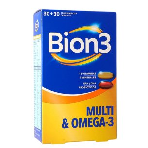 BION3 MULTI & OMEGA-3 30 COMPRIMIDOS  30 CAPSUL