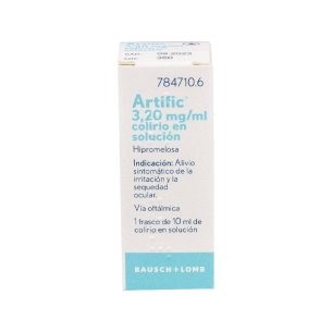 ARTIFIC 3,2 MG/ML COLIRIO EN SOLUCION 1 FRASCO 1