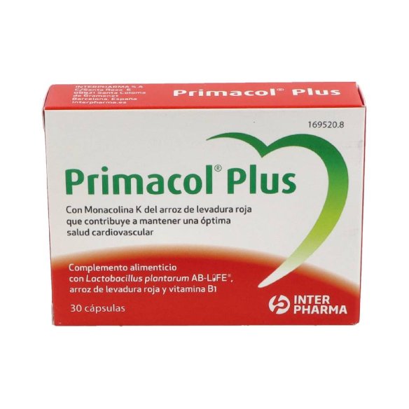 PRIMACOL PLUS 30 CAPS