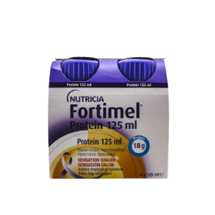 FORTIMEL PROTEIN 4 BOTELLAS 125 ML SABOR TROPICA 2
