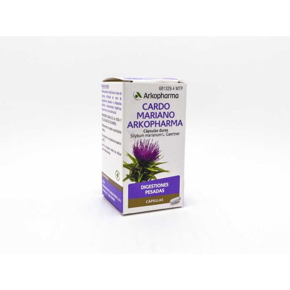 CARDO MARIANO ARKOPHARMA 300 MG 50 CAPSULAS
