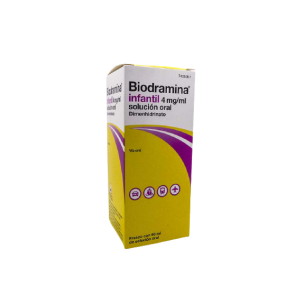 BIODRAMINA INFANTIL 4 MG/ML SOLUCION ORAL 1 FRAS 2