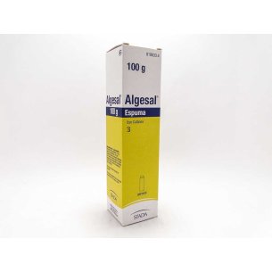 ALGESAL 10 MG/G  100 MG/G ESPUMA CUTANEA 1 ENVA 2