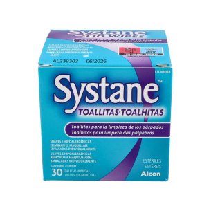 SYSTANE 30 TOALLITAS HUMEDAS ESTERILES