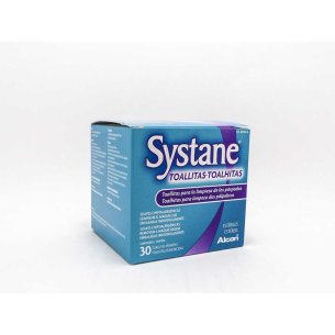 SYSTANE 30 TOALLITAS HUMEDAS ESTERILES 2