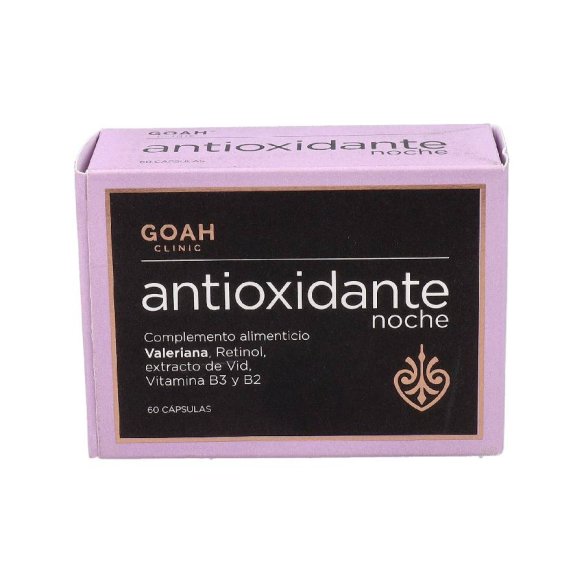GOAH CLINIC ANTIOXIDANTE NOCHE 60 CAPSULAS