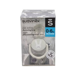 CHUPETE TETINA SILICONA SUAVINEX PREMIUM FISIOLO